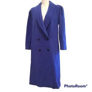 Vintage Jill Jr. 100% Wool Long Coat